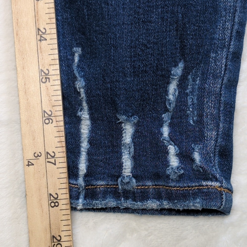 Kancan Maurice's Exclusive Jeans Distressed Stretch Sz 29 Skinny Leg Button Fly - Picture 13 of 14